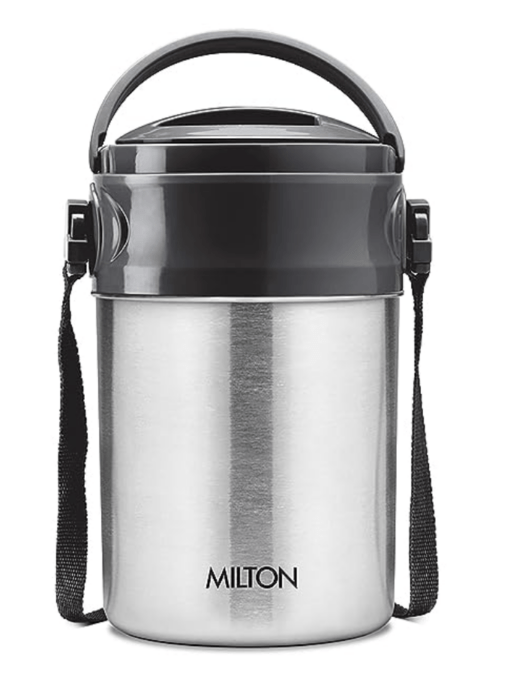 Milton Steel On 5 Tier Insulated Tiffin Box, 360 ml, Silver - Image 4